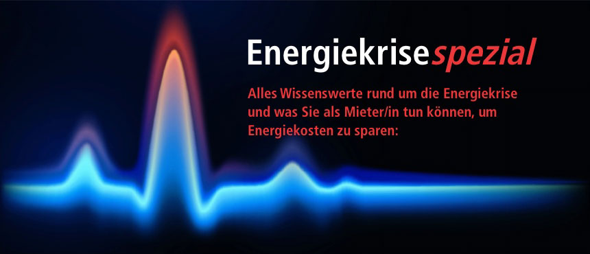 Bild einer Gasflamme mit Infos zum Thema Energiekrise 