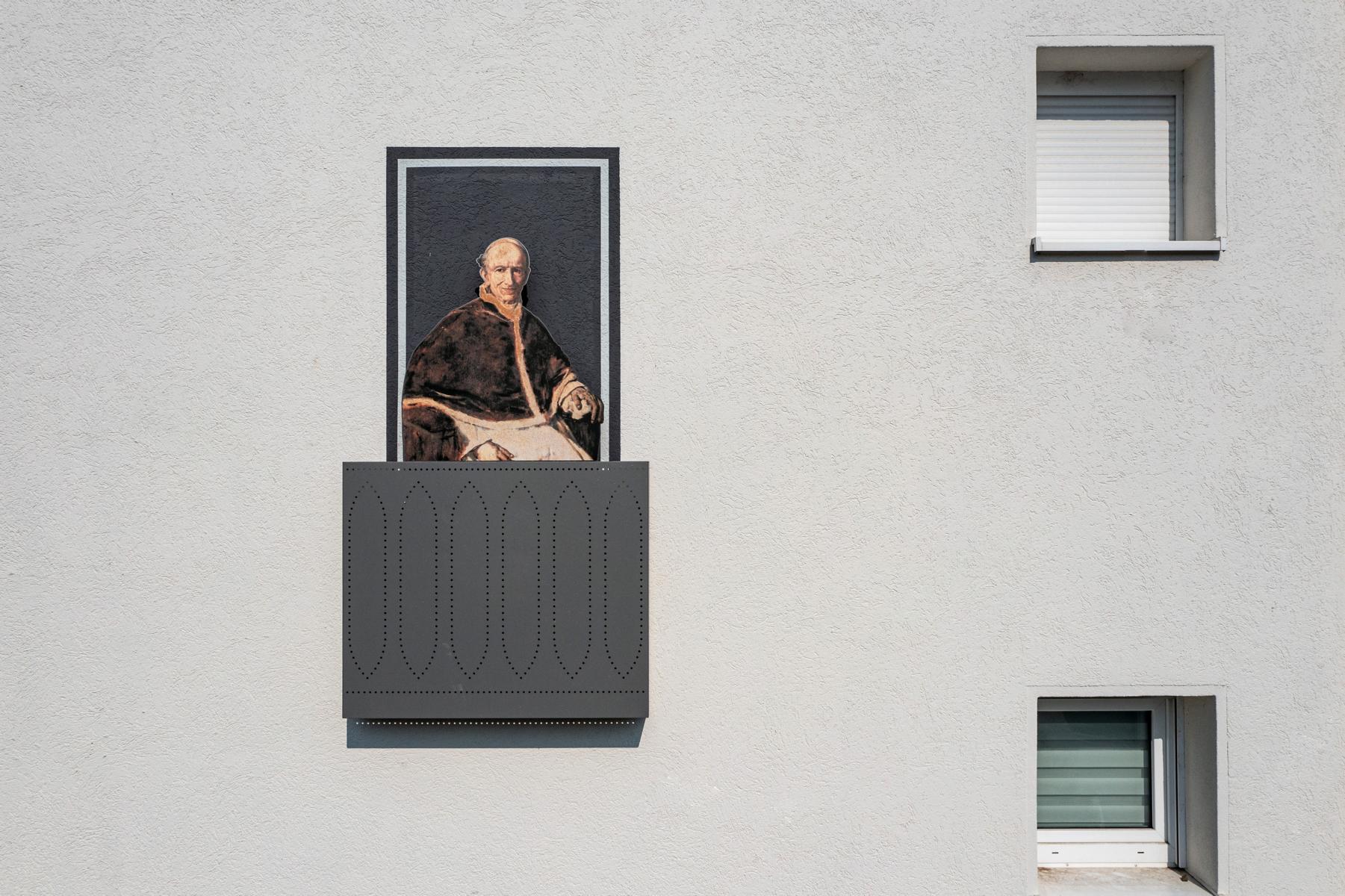 Eine Detailansicht von Kaiser Franz Joseph