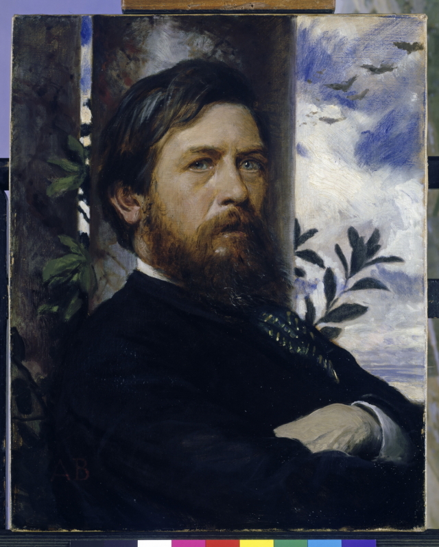 Arnold Böcklin als Selbstbildnis