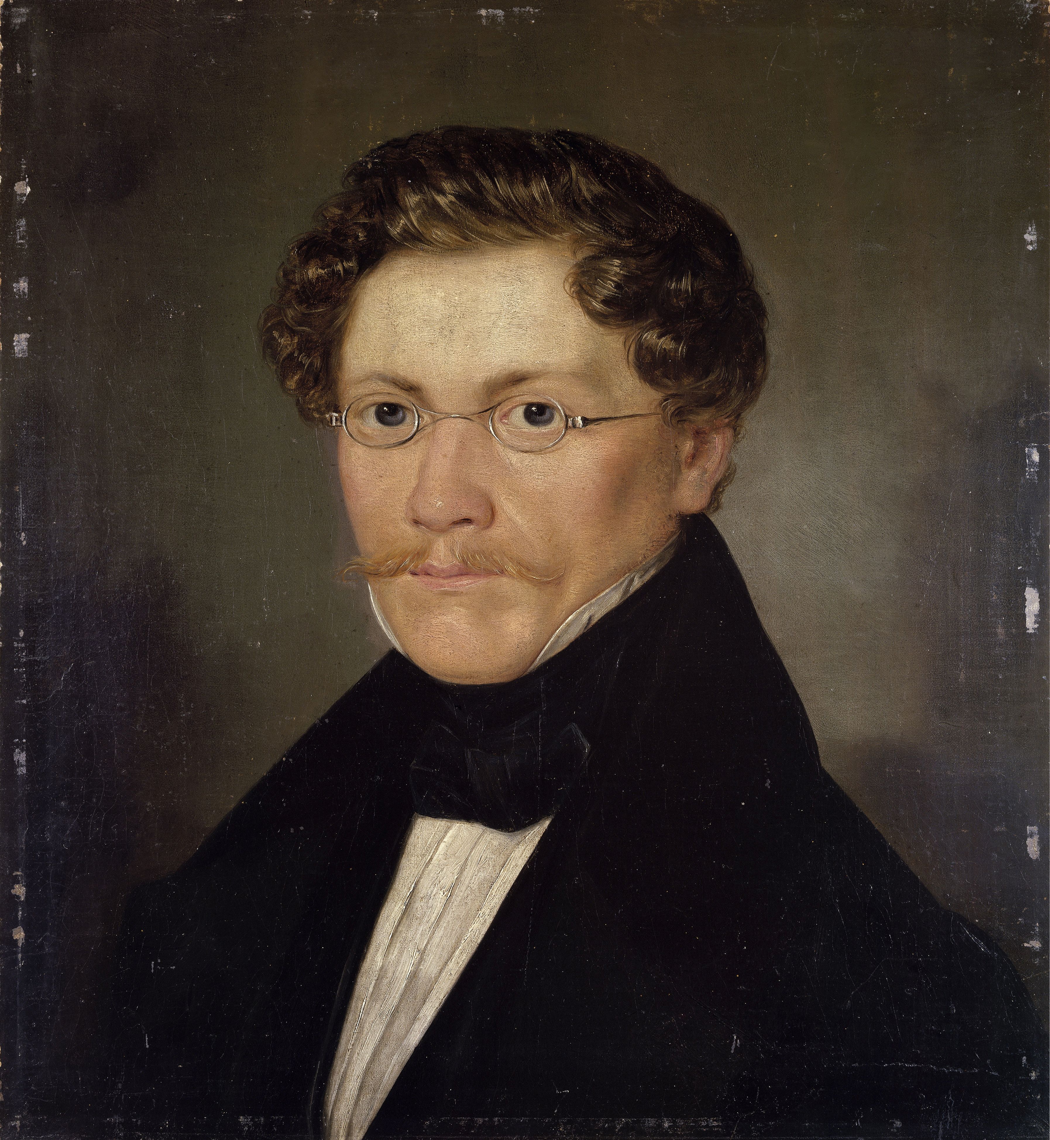 Das Bild zeigt den Maler Carl Spitzweg