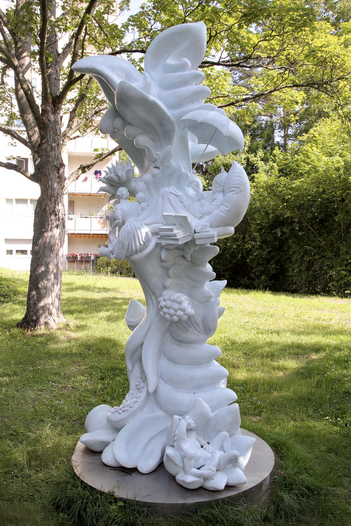 Die Spitzwegsäule als Gesamtansicht