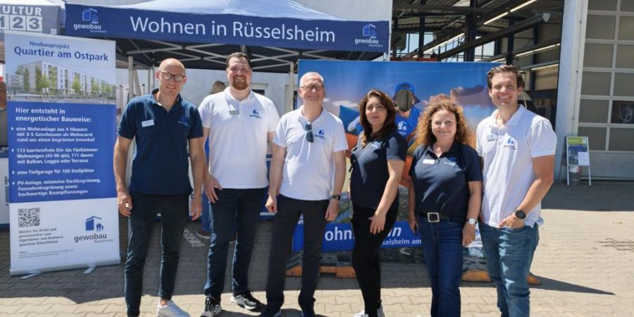 Das Team der gewobau am Tag der offenen Tür des Städteservice 2026