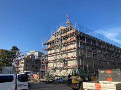 Modernsiierung im Hessenring 16-38