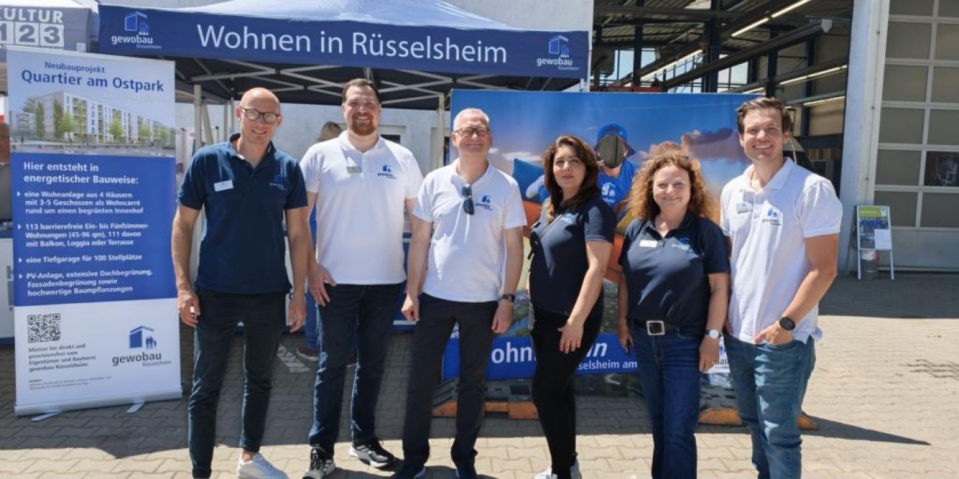 Das Team der gewobau am Tag der offenen Tür des Städteservice 2026
