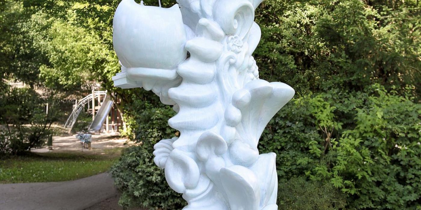 Kunstwerk "Spitzwegsäule"