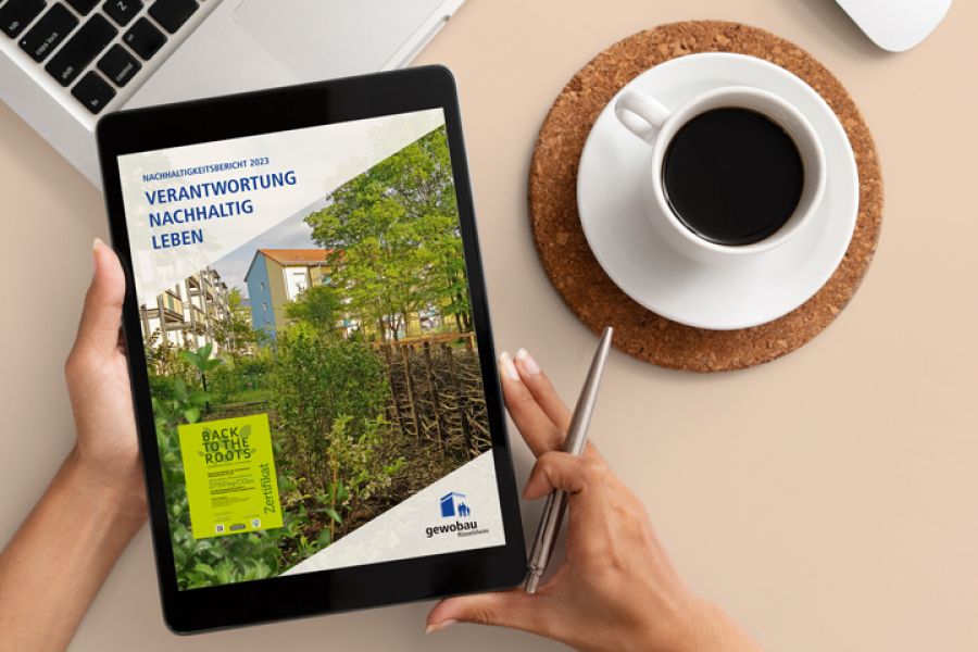 Die gewobau Rüsselsheim hat ihren dritten Nachhaltigkeitsbericht veröffentlicht, der online, wie hier einfach von zu Hause aus, aufgerufen werden kann.